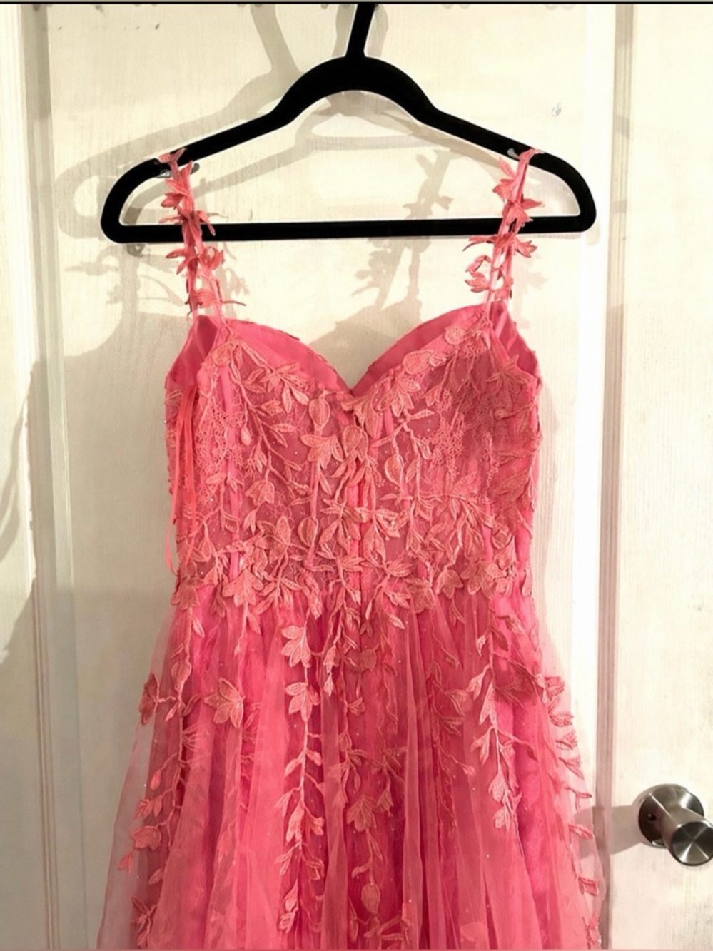 Pink Grad Dress - Picture 2 of 4